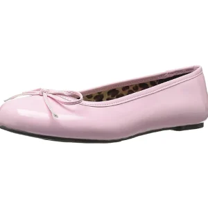 Rose Verni ANNA-01 grande taille chaussures ballerines