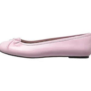 Rose Verni ANNA-01 grande taille chaussures ballerines