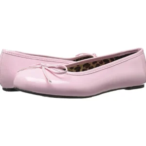 Rose Verni ANNA-01 grande taille chaussures ballerines
