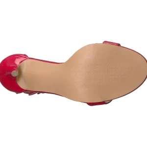 Rouge 13 cm Pleaser AMUSE-10 sandales à talons aiguilles