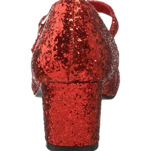 Rouge Etincelle 5 cm SCHOOLGIRL-50G Escarpins Mary Jane
