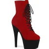 Rouge Noir 18 cm ADORE-1020FSTT exotic bottines de pole dance