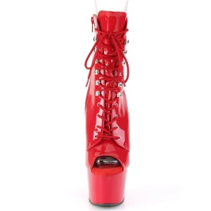 Rouge Verni 18 cm ADORE-1021 bottines plateforme pour femmes