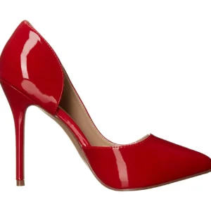 Rouge Verni 13 cm AMUSE-22 Chaussures Escarpins Classiques