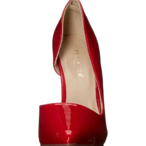 Rouge Verni 13 cm AMUSE-22 Chaussures Escarpins Classiques