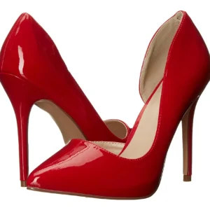 Rouge Verni 13 cm AMUSE-22 Chaussures Escarpins Classiques
