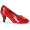 Rouge Verni 8 cm DIVINE-420W Escarpins Talons Hauts Hommes