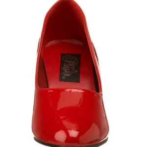 Rouge Verni 8 cm DIVINE-420W Escarpins Talons Hauts Hommes