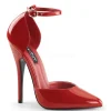 Rouge Verni 15 cm DOMINA-402 escarpins à talons hauts