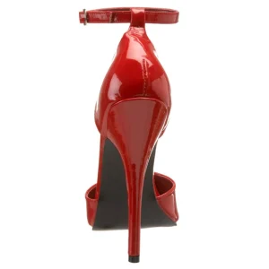 Rouge Verni 15 cm DOMINA-402 escarpins à talons hauts