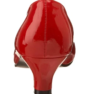 Rouge Verni 5 cm FAB-420W escarpins à talons hauts