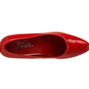 Rouge Verni 5 cm FAB-420W Escarpins Talons Hauts Hommes