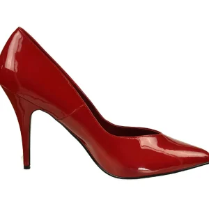 Rouge Verni 13 cm SEDUCE-420V Escarpins Talons Aiguilles Hommes