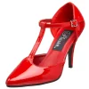 Rouge Verni 10,5 cm VANITY-415 Escarpins Talons Hauts Hommes