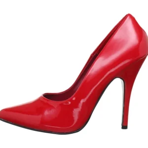 Rouge Verni 10 cm VANITY-420 escarpins à bout pointu