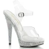 Sandales plateforme strass 15 cm SULTRY-608DM sandales talons hauts fabulicious