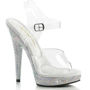Sandales plateforme strass 15 cm SULTRY-608DM sandales talons hauts fabulicious
