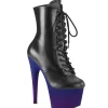Similicuir 18 cm ADORE-1020BP pleaser bottines à plateforme