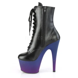 Similicuir 18 cm ADORE-1020BP pleaser bottines à plateforme