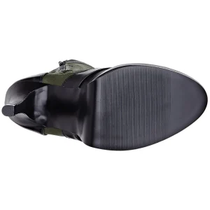 Similicuir 11,5 cm ARENA-2022 plateforme botte haut talon cosplay funtasma