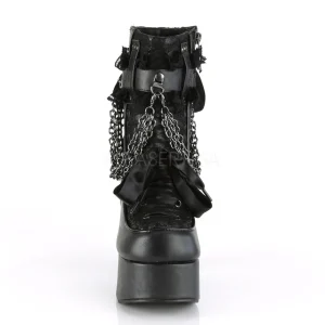 Similicuir 11,5 cm CHARADE-110 bottines demoniacult plateforme