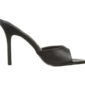 Similicuir 10 cm CLASSIQUE-01 mules talons hauts