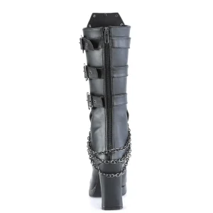 Similicuir 10 cm CRYPTO-67 plateformes bottes à boucles pour femmes