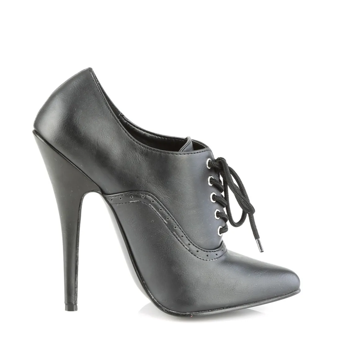 similicuir__cm_domina_esc_4.webp Similicuir 15 cm DOMINA-460 escarpins talons oxford à lacets noir