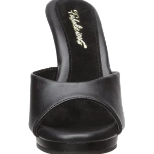 Similicuir 12 cm FLAIR-401-2 Mules Talons Hauts
