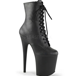 Similicuir 20 cm FLAMINGO-1020 bottines plateforme pour femmes