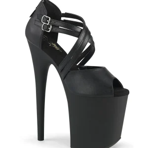 Similicuir 20 cm FLAMINGO-865 chaussures de soirée femmes