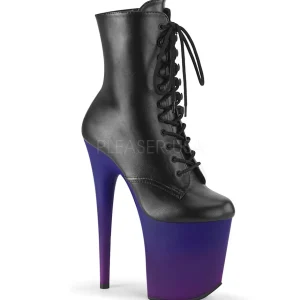Similicuir 20 cm FLAMINGO-1020BP pleaser bottines à plateforme