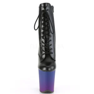 Similicuir 20 cm FLAMINGO-1020BP pleaser bottines à plateforme