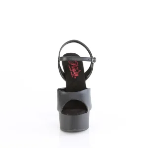 Similicuir 15 cm GLEAM-609 chaussures plateforme et talons