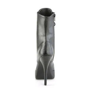 Similicuir 13,5 cm INDULGE-1020 bottines stiletto à talon aiguille