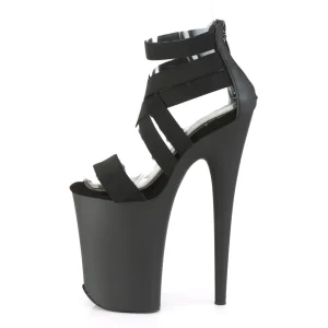 Similicuir 23 cm INFINITY-969 Plateforme Chaussures Talon Haut