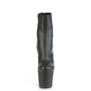 Similicuir 18 cm IRONGRIP-1042 bottines à talons hauts poing américain