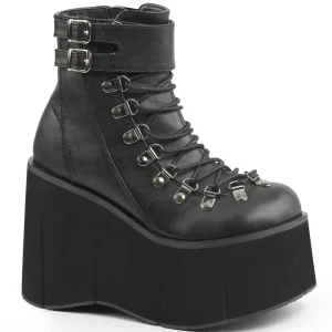 Similicuir 11,5 cm KERA-21 bottines lolita talons compensées