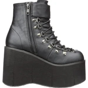 Similicuir 11,5 cm KERA-21 bottines lolita talons compensées