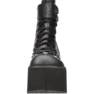 Similicuir 11,5 cm KERA-21 bottines lolita talons compensées