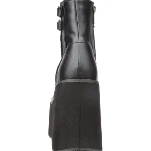 Similicuir 11,5 cm KERA-21 bottines lolita talons compensées