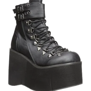 Similicuir 11,5 cm KERA-21 bottines lolita talons compensées