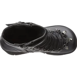 Similicuir 11,5 cm KERA-21 bottines lolita talons compensées