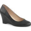 Similicuir 7,5 cm KIMBERLY-08 grande taille escarpins femmes