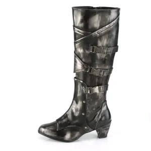 Similicuir 6,5 cm MAIDEN-8820 Bottes Femmes
