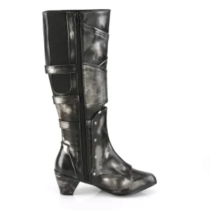 Similicuir 6,5 cm MAIDEN-8820 Bottes Femmes