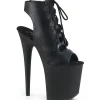 Similicuir 20 cm Pleaser FLAMINGO-800-20 Plateforme Bottines