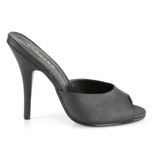 Similicuir 13 cm Pleaser SEDUCE-101 Mules Talons Hauts