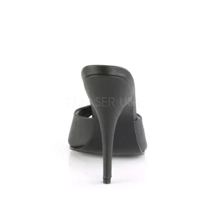 Similicuir 13 cm Pleaser SEDUCE-101 Mules Talons Hauts