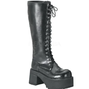 Similicuir 9,5 cm RANGER-302 Bottes Gothiques Hommes Plateforme
